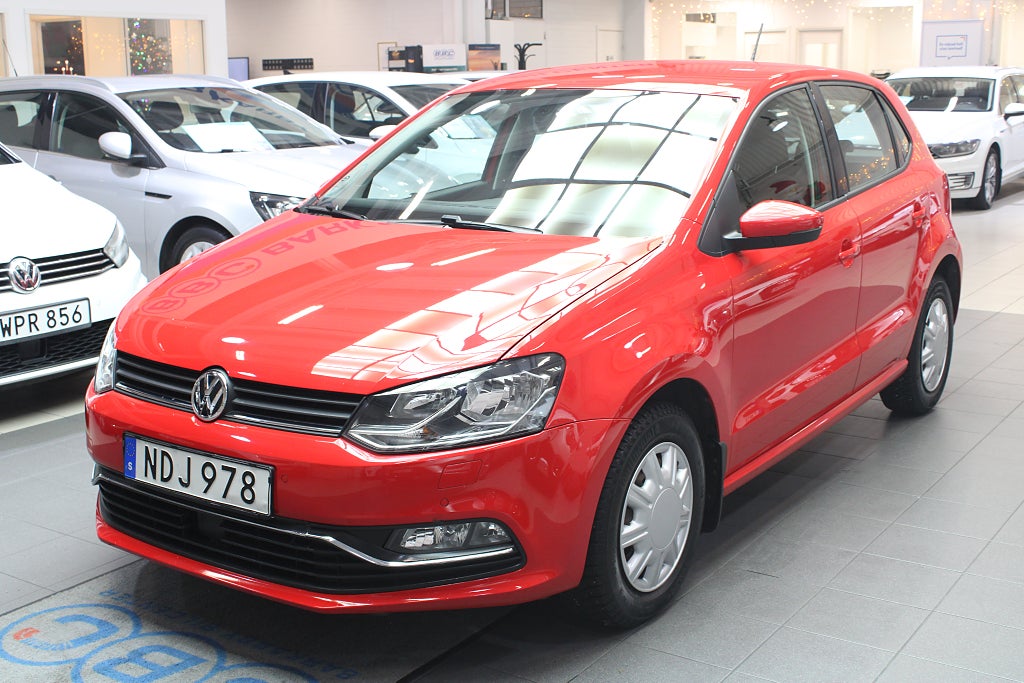 Volkswagen Polo 5-dörrar 1.2 TSI BMT Base PDC Fram&Bak / Krok