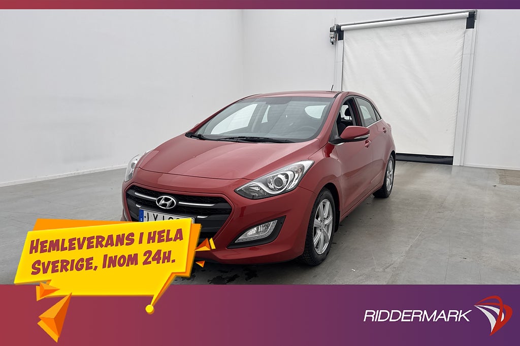 Hyundai i30 Comfort Rattvärme Sensorer Bluetooth Farthållare