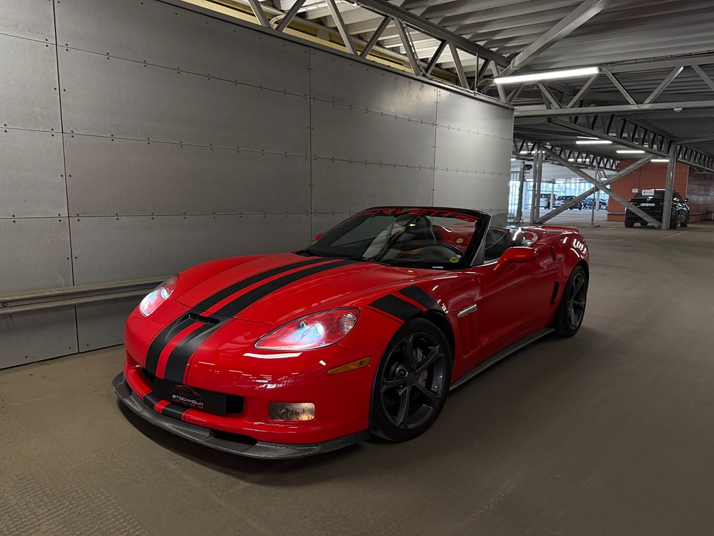 Chevrolet Corvette Grand Sport Convertible 500HK SPORTAVGASYSTEM EV BYTE