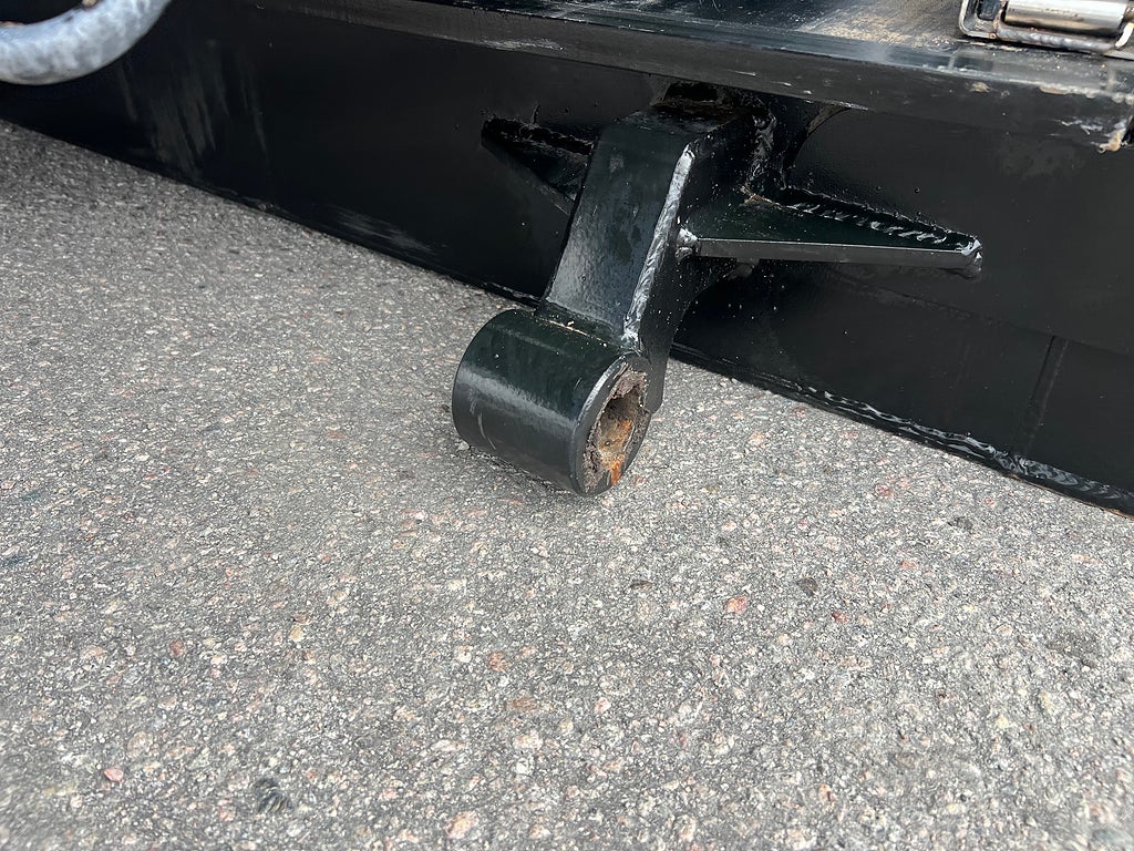 Övriga Kranflak Hiab 232-E5 kran & Schaktlucka