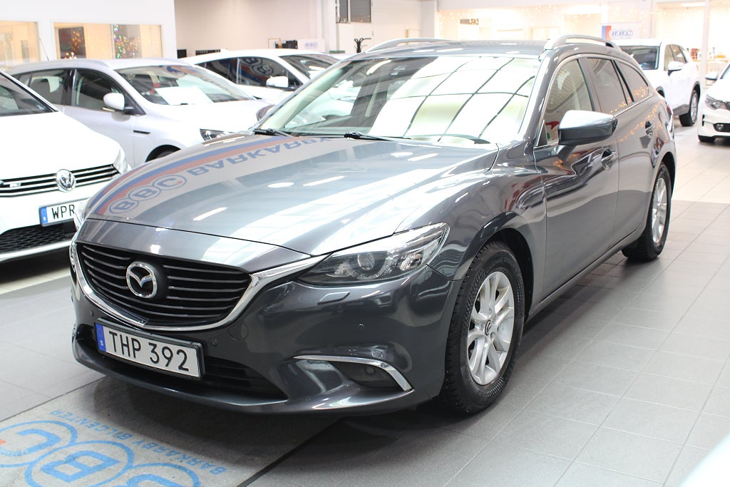 Mazda 6 Wagon 2.0 SKYACTIV-G Navi/PDC/Motorvärmare/Blis
