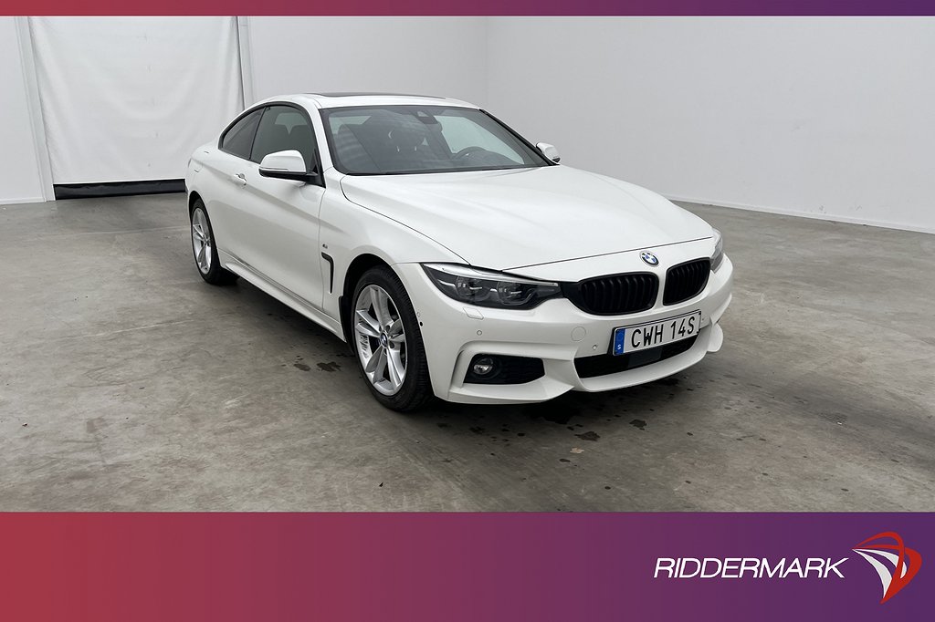 BMW 430 d xDrive M Sport Innovation H/K Taklucka Skinn HUD