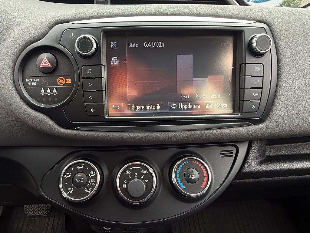Toyota Yaris 5-dörrar 1.33 Dual VVT-i Automat S Active  - miniatyr 18