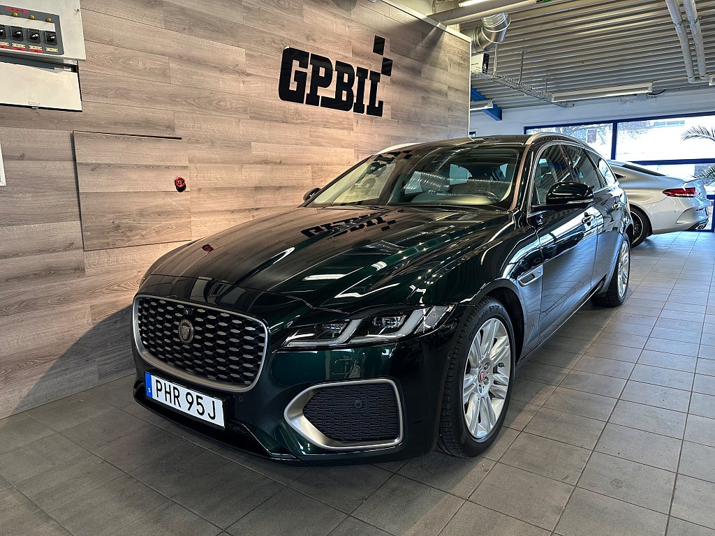 Jaguar XF D200 MHEV Sportbrake Svensksåld | 5700mil | Euro 6