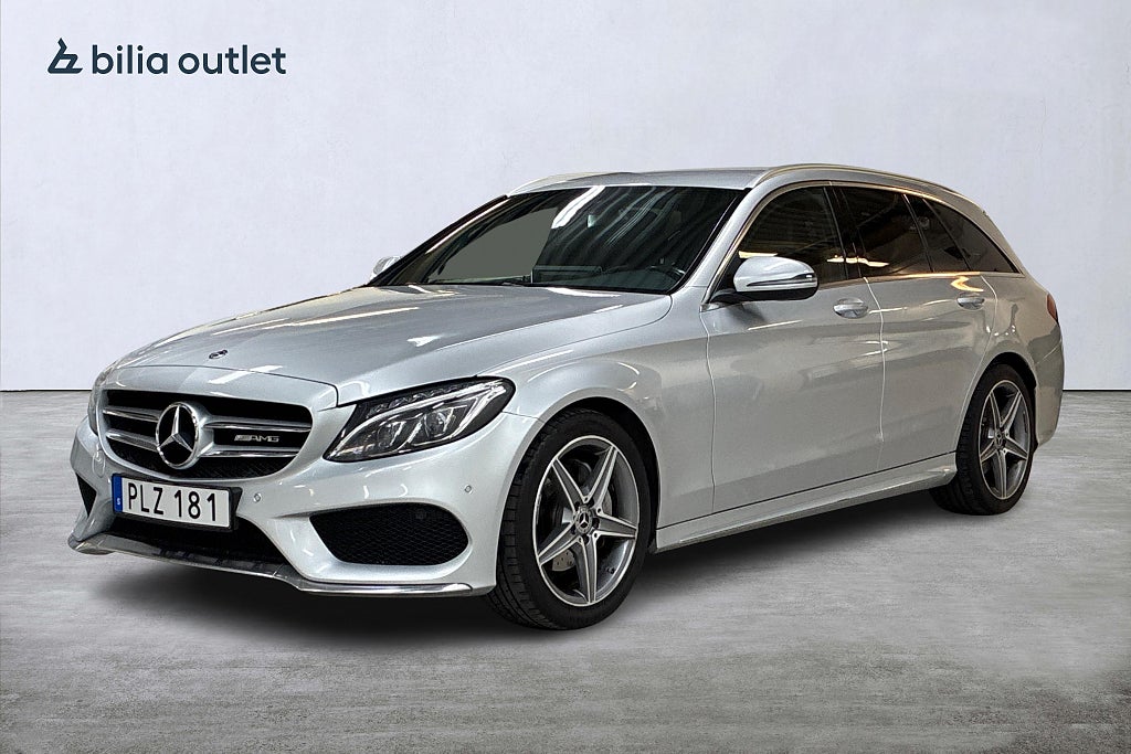 Mercedes-Benz C 200 T AMG 184hk Navi Drag Burmester Backkamera