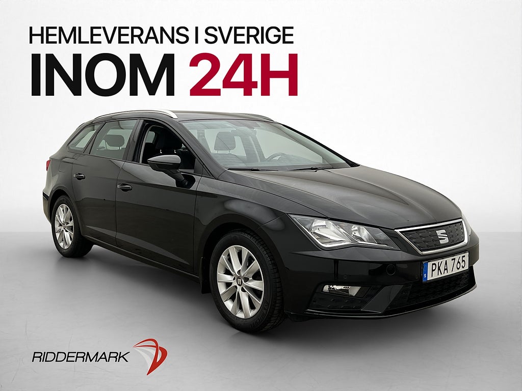 Seat Leon ST 1.0 TSI 115hk Style P-Sensorer CarPlay Lågskatt