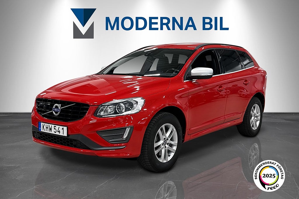 Volvo XC60 D4 190hk R-Design Dragkrok D-värm Adaptiv Kamrem bytt