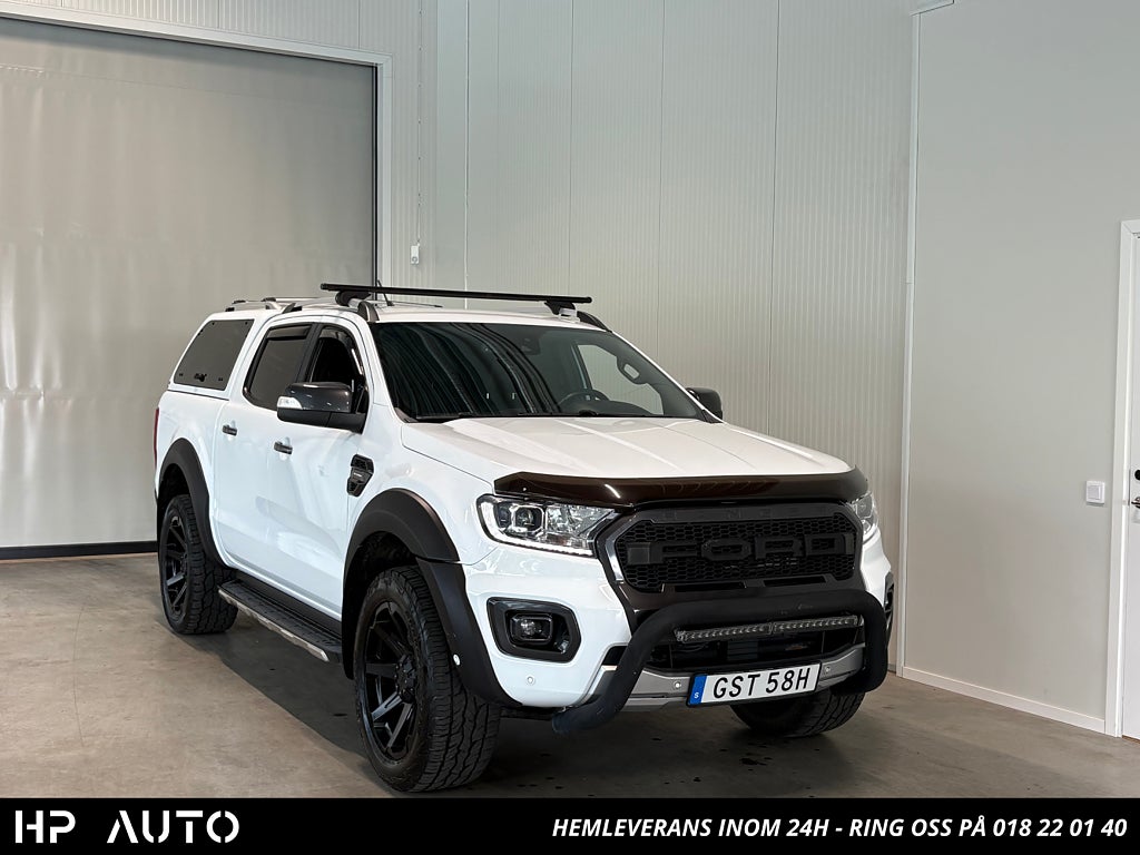 Ford ranger Dubbelhytt 2.0 EcoBlue 4x4 213hk Wildtrak Kåpa Drag