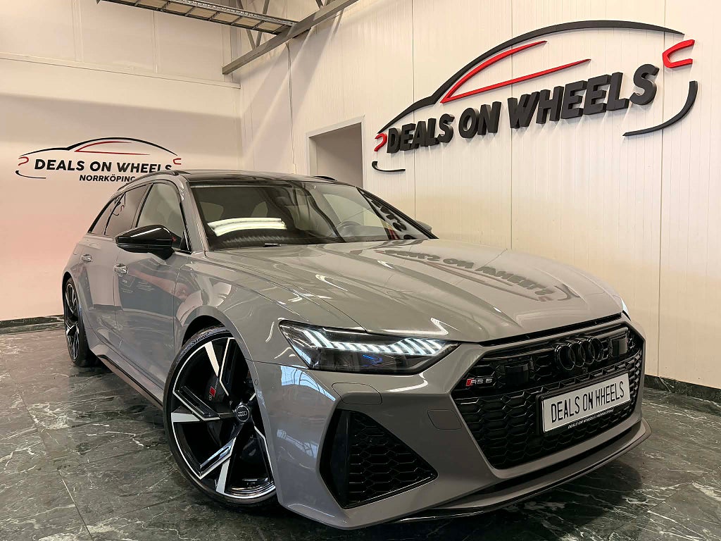 Audi RS6 Keramiska Night-Vision Drag 600 hk *Se Utr*
