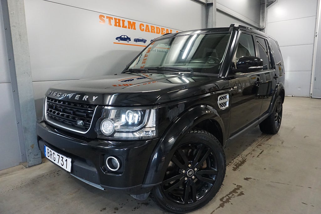 Land Rover Discovery 4 3.0 V6 4WD 7sits BlackPack KamremBytt