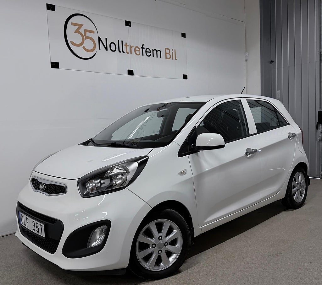 Kia Picanto 5-dörrar 1.0 MPI ECO Euro 5 NyServ 