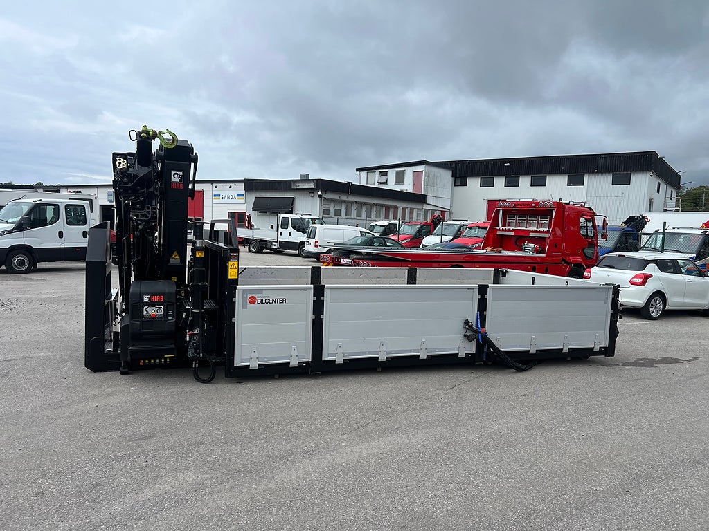 Övriga Kranflak Hiab 232-E5 kran & Schaktlucka