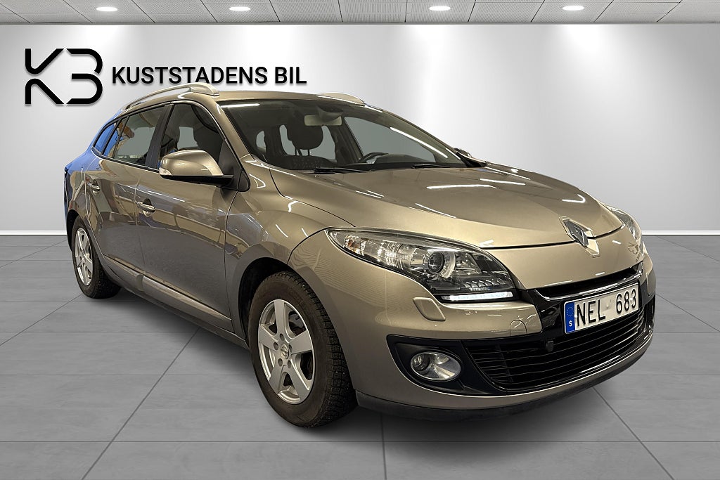 Renault Mégane Grandtour 1.5 dCi Automat 1ägare Dragkrok Låga mil