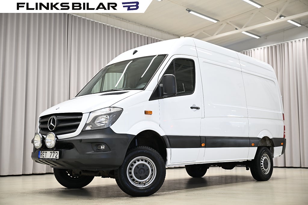 Mercedes-Benz Sprinter 316 4Matic 163HK Drag|Dieselvärmare|V-Inredd|Kamkedja