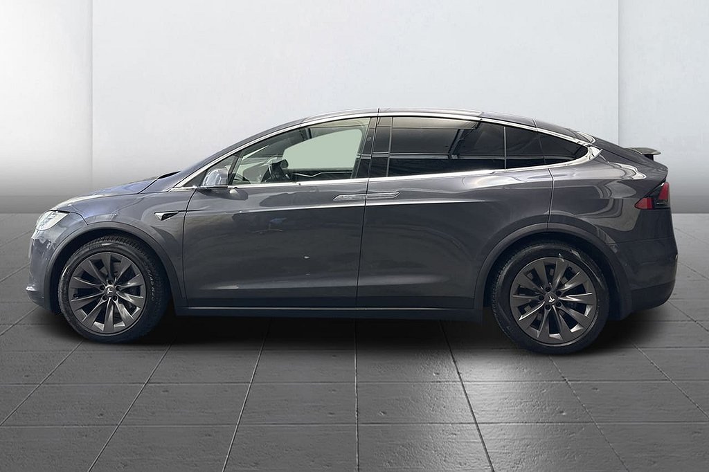 Tesla Model X 100D 7-sits Uppgr. AP Luftfj MCU2 CCS Leasbar