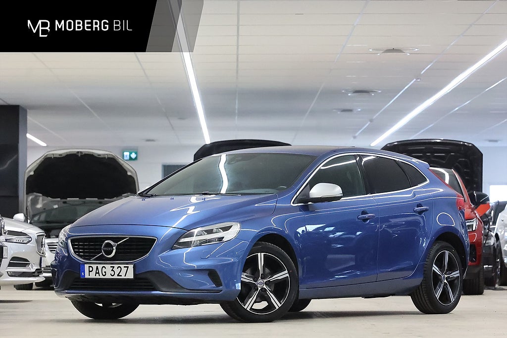 Volvo V40 D2 120hk Helg på Moberg! R-Design Värmare PDC