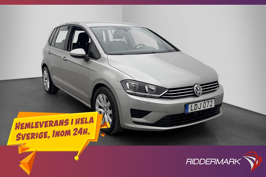 Volkswagen Golf Sportsvan Kamera Drag Adap-Farth CarPlay