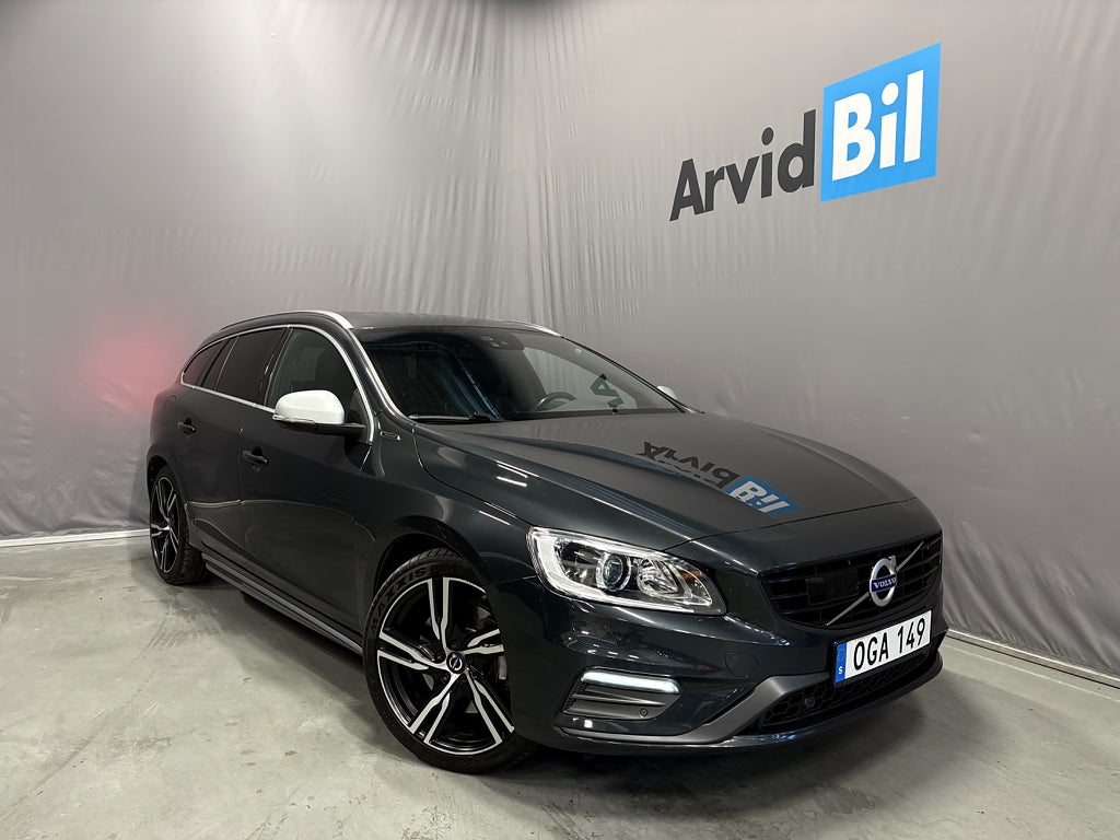 Volvo V60 D5 Twin Engin Polestar AWD R-Design HK B-KAM SKINN PANO