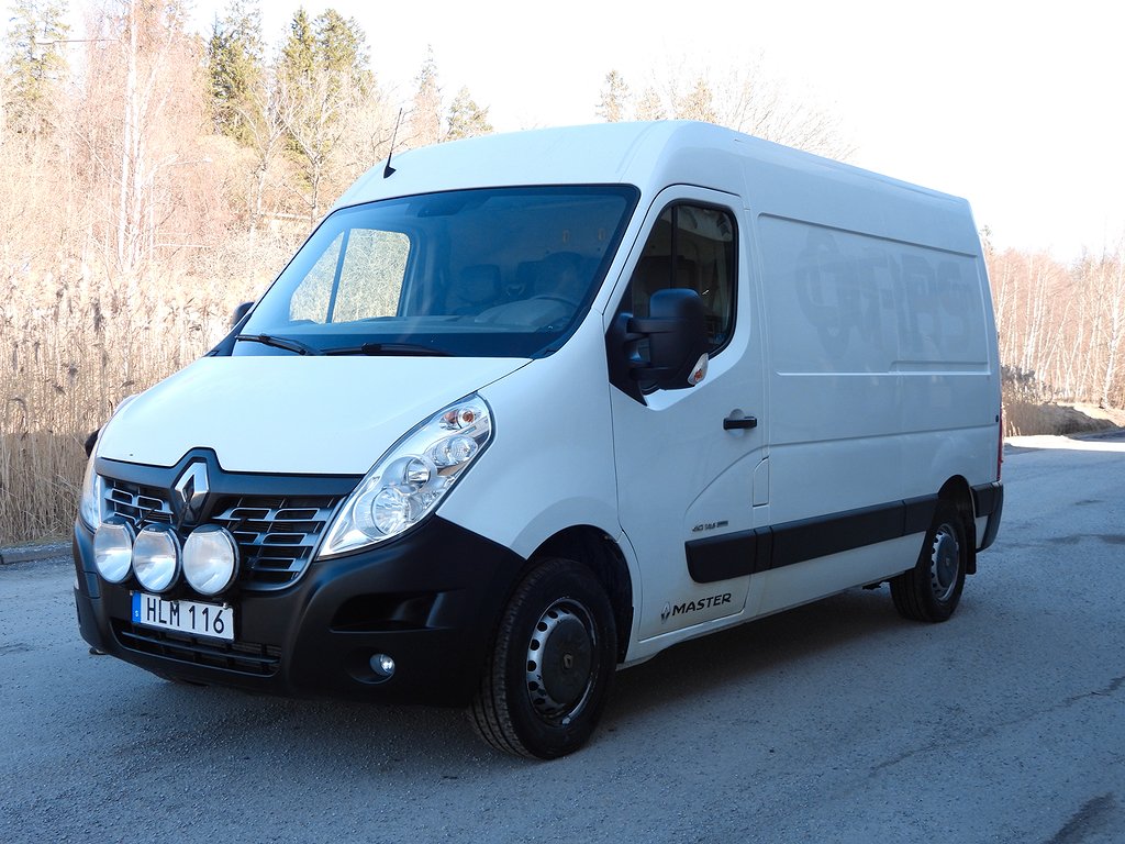 Renault Master Skåp 2.3 dCi Euro 6 145HK Klima Drag MOMSBIL