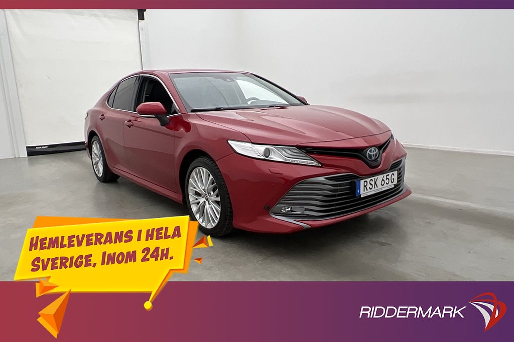 Toyota Camry Hybrid CVT 218hk Executive Kamera M&K Värm Navi