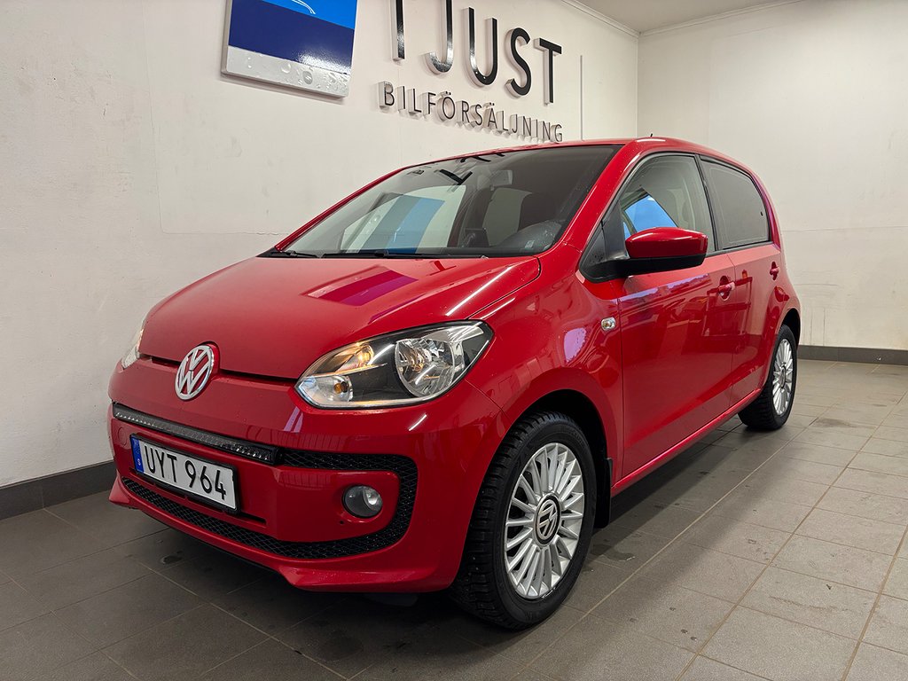 Volkswagen UP! 5-dörrar 1.0 MPI high up! Euro 6 Navi 