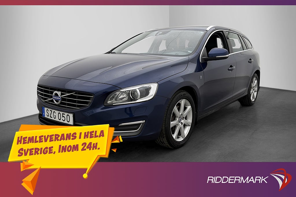 Volvo V60 D5 AWD Ocean Race Värmare Skinn Drag Kamrem Bytt