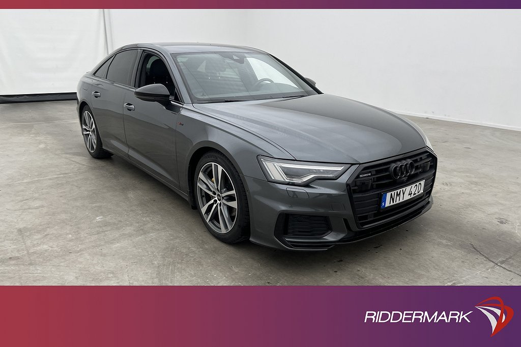 Audi A6 Sedan 40 TDI Q S-Line B&O Cockpit Matr 4,95% Ränta