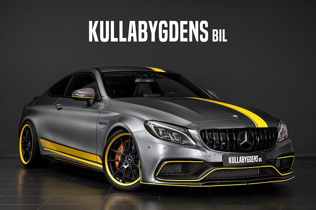 Mercedes-Benz C 63 AMG S Coupé Edition 1 DTM 510hk V8 | Kolfiber | Skalstolar