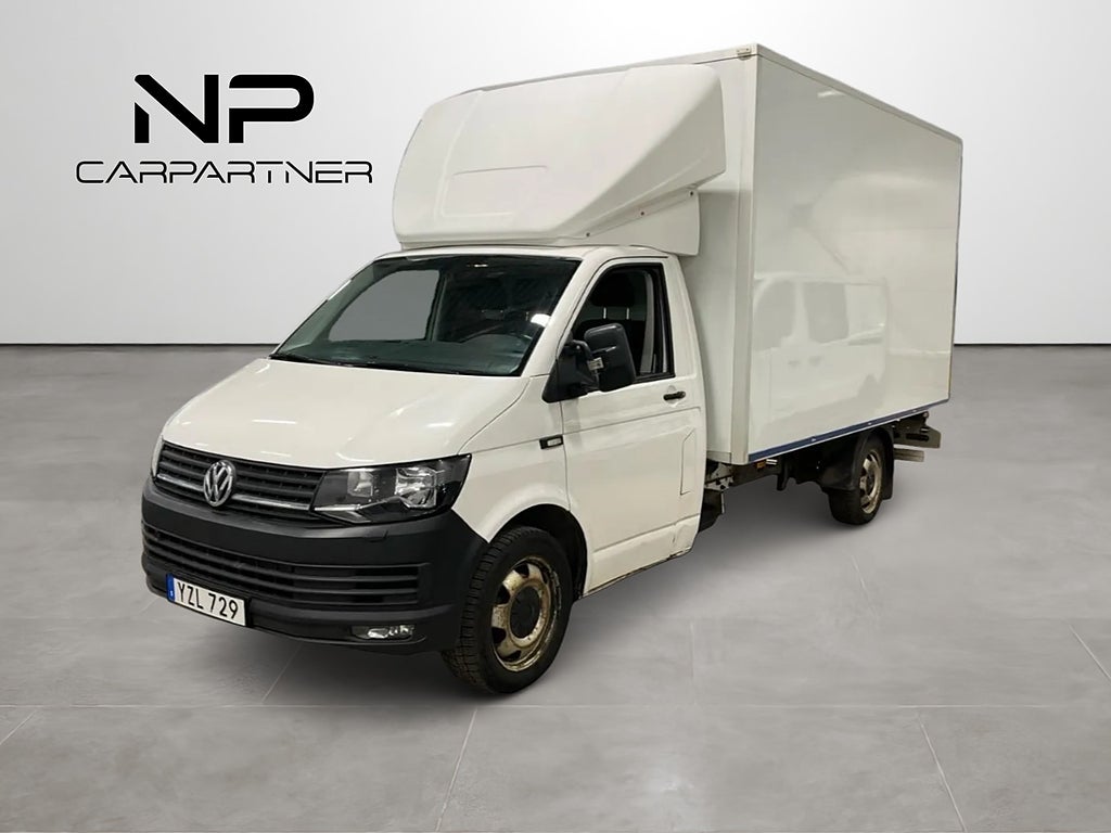 Volkswagen Transporter Chassi Cab T30 2.0 / BAKGAVEL-LYFT / MOMS / KAMREM-Bytt