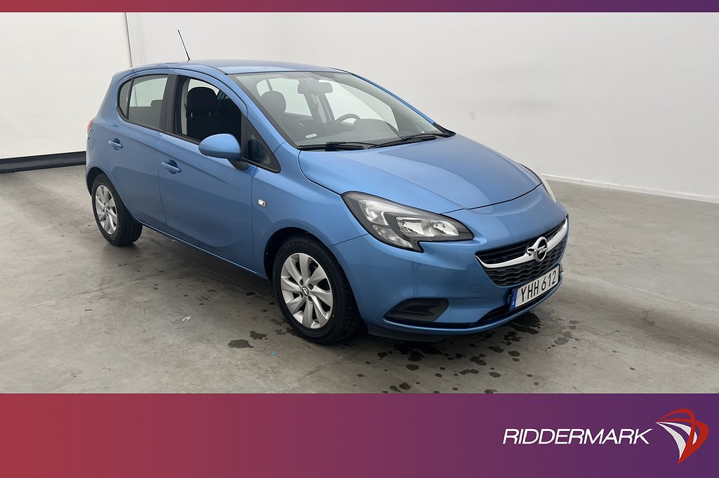 Opel Corsa 1.4 90hk Enjoy Sensorer Rattvärme Farthållare