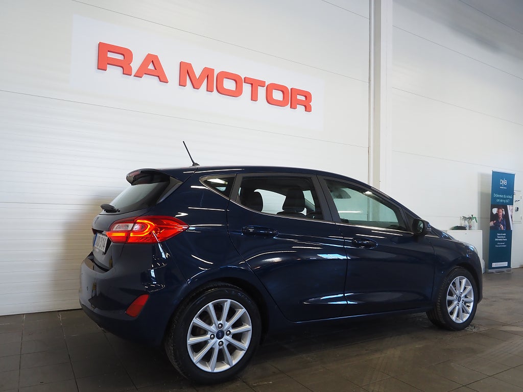 Ford Fiesta 1.0 EcoBoost 100hk Titanium Carplay Farthållare 2018