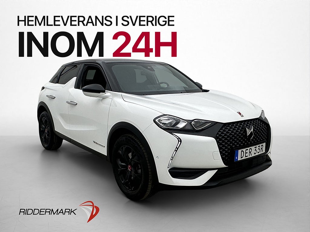 DS 3 Crossback 1.2 Puretech 360° Halvskinn Carplay