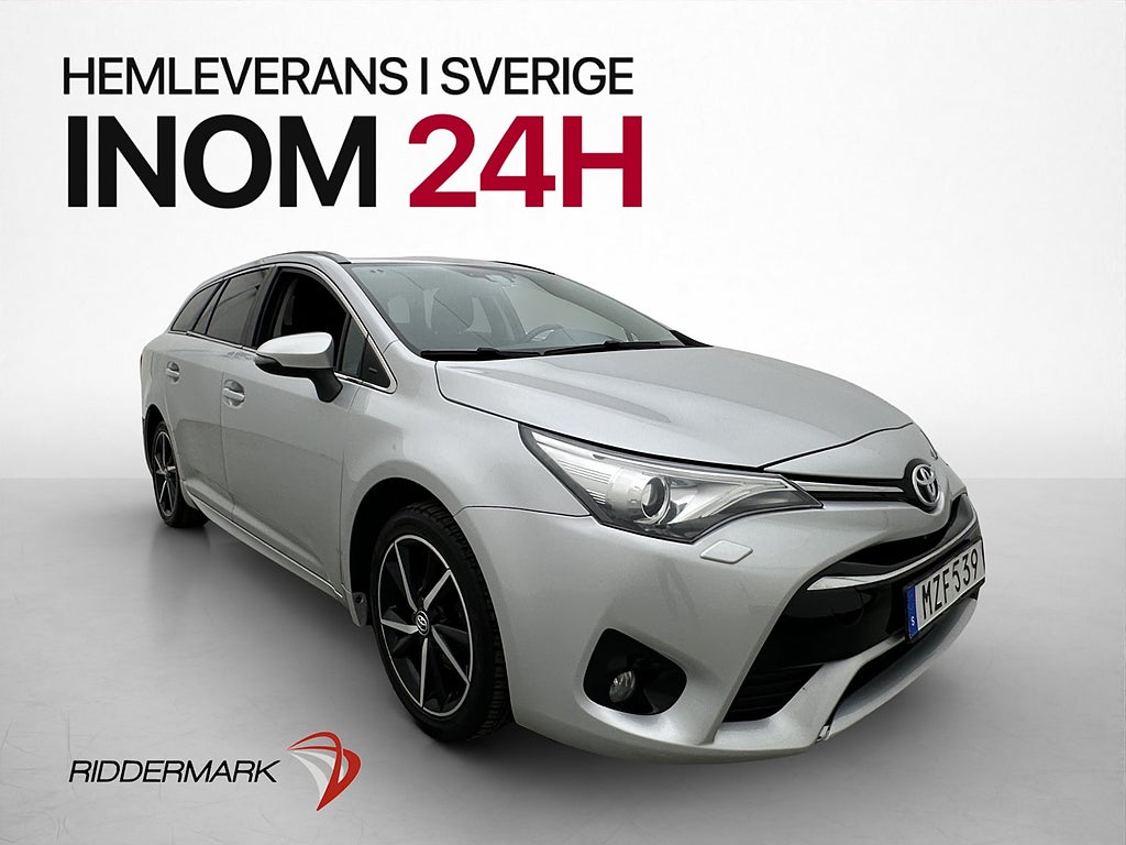 Toyota Avensis Kombi 1.8 147hk ActivePlus B-Kamera Bluetooth