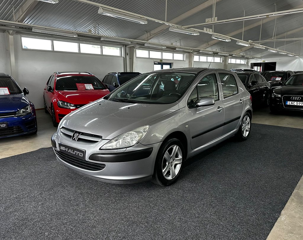 Peugeot 307 5-dörrar 2.0 XS|Drag|Ny servad|