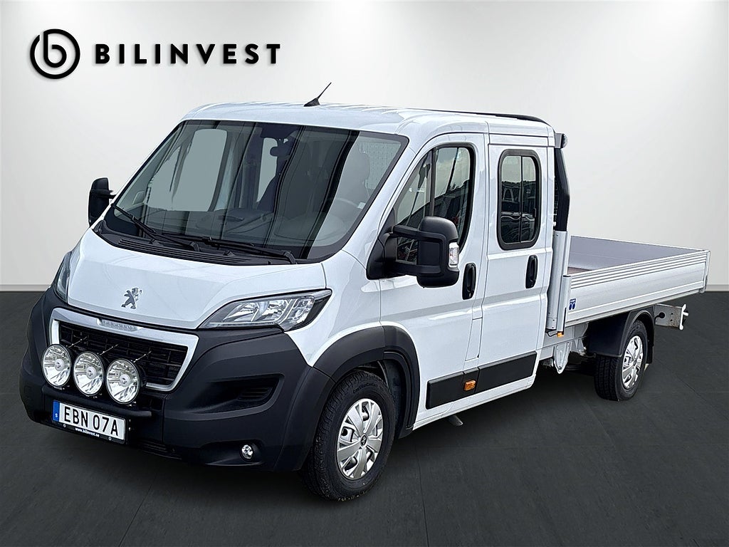 Peugeot Boxer L4 Dubbelhytt Flobyflak L3050 335 2.2 BlueHDi 165