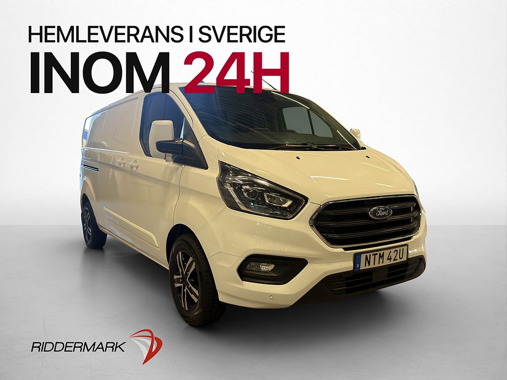Ford transit-custom L2 Värmare Dragkrok B-Kamera CARPLAY