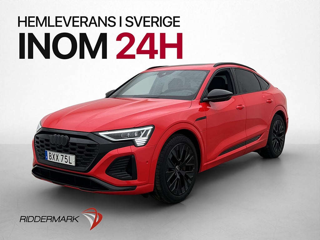 Audi Q8 Sportback 55 e-tron Q S-Line Pano B&O Luftfjäd 360°