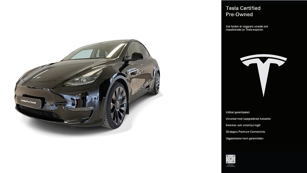 Tesla Model Y Performance Certified Pre-Owned 3,84% ränta