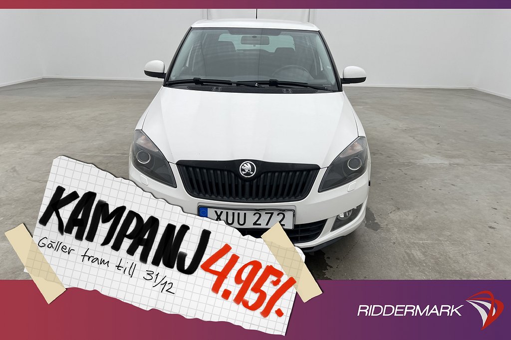 Skoda Fabia TSI 105hk Ambiente Värmare Sensorer 4,95% Ränta