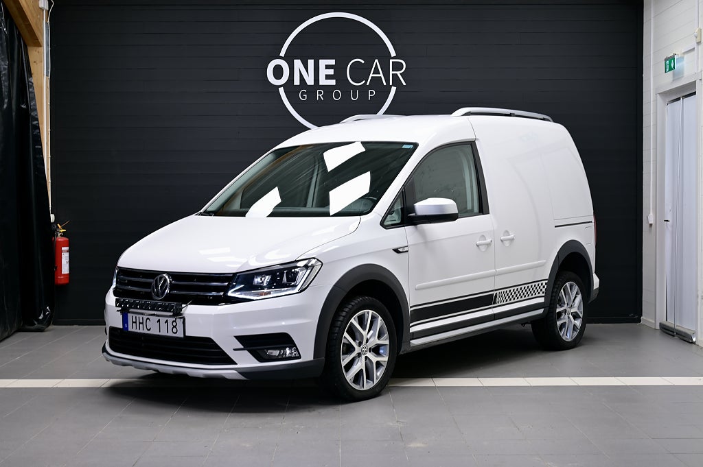 Volkswagen Caddy Alltrack 2.0 TDI 4M Drag Kamera D-Värm GPS