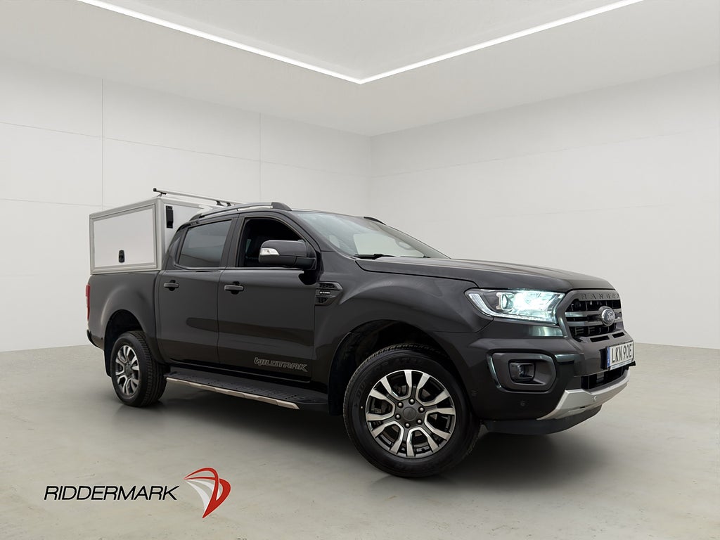 Ford ranger Wildtrak 4x4 213hk PÅBYGGNAD Värm Drag B-Kamera
