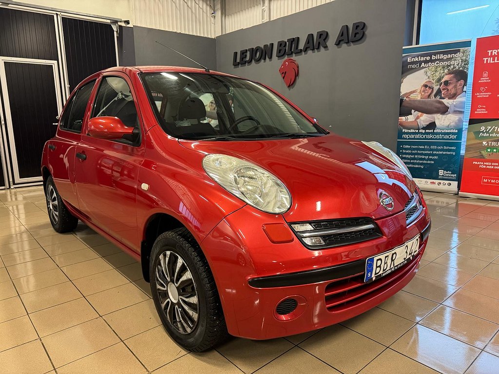 Nissan Micra 5-dörrar 1.2 65hk 