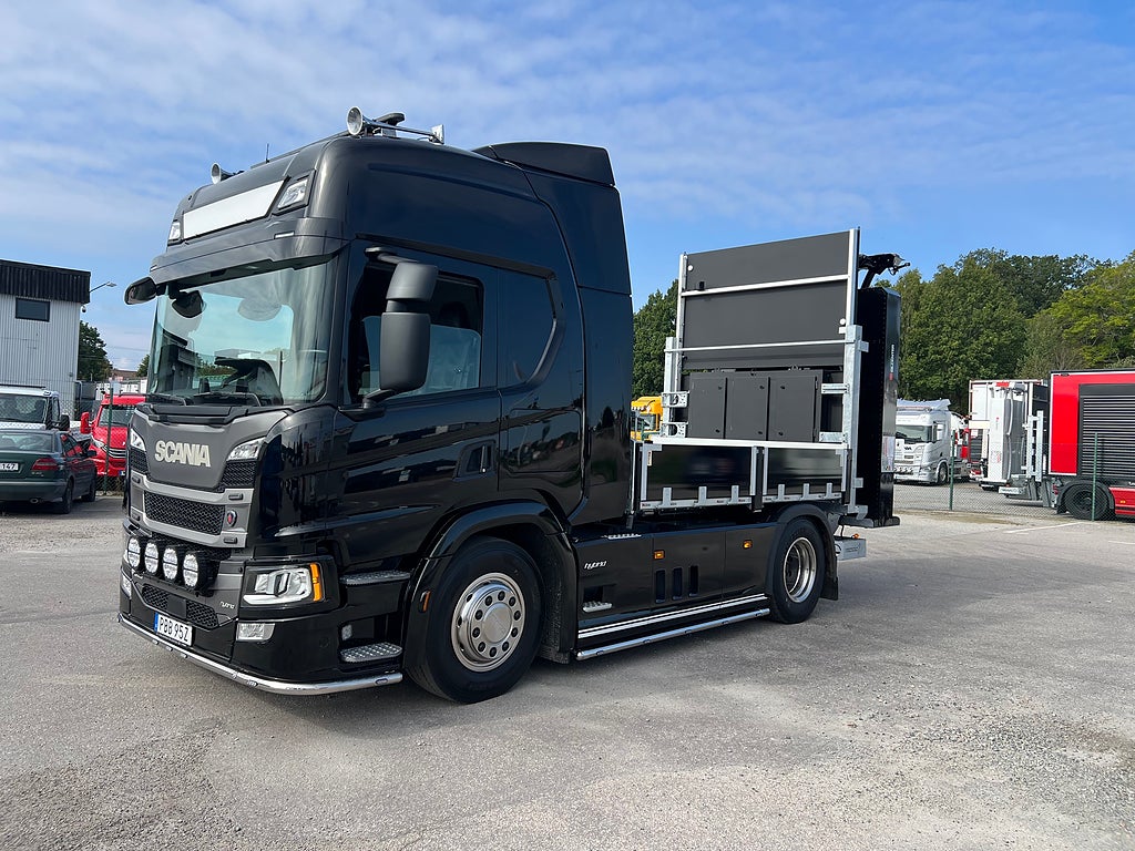 Scania P320 4x2 Hybrid TMA Bil Berlex & Verdegro