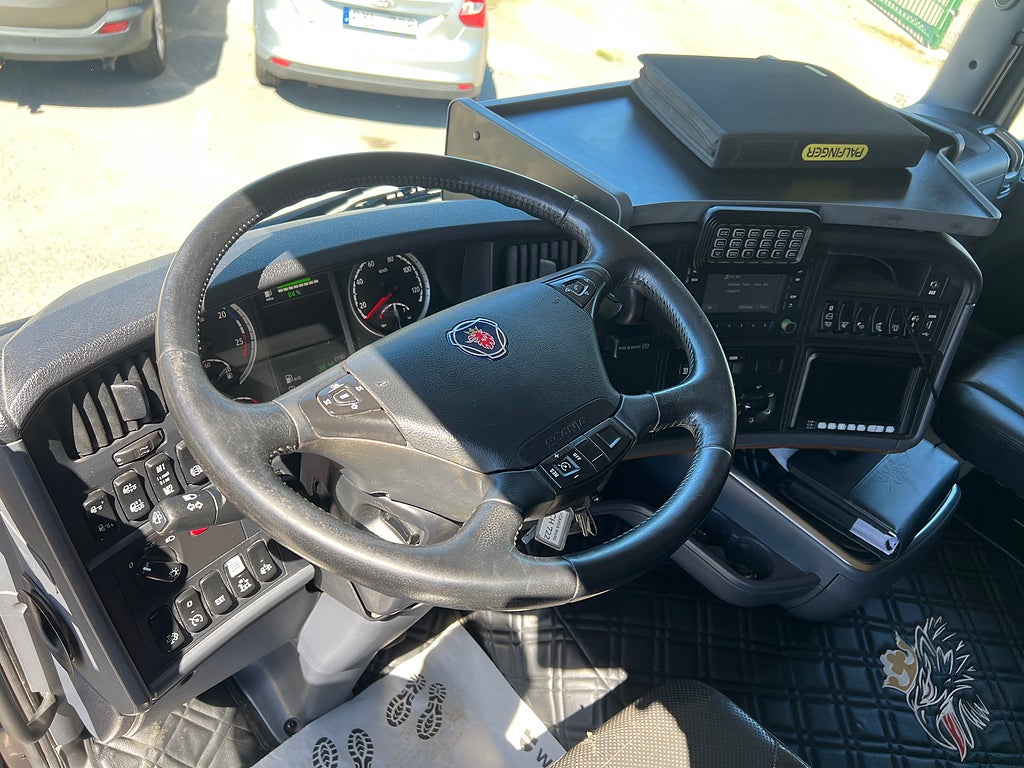 Scania R490 8x4*4 Tridem Kranväxlare, Palfinger 27002 Kran