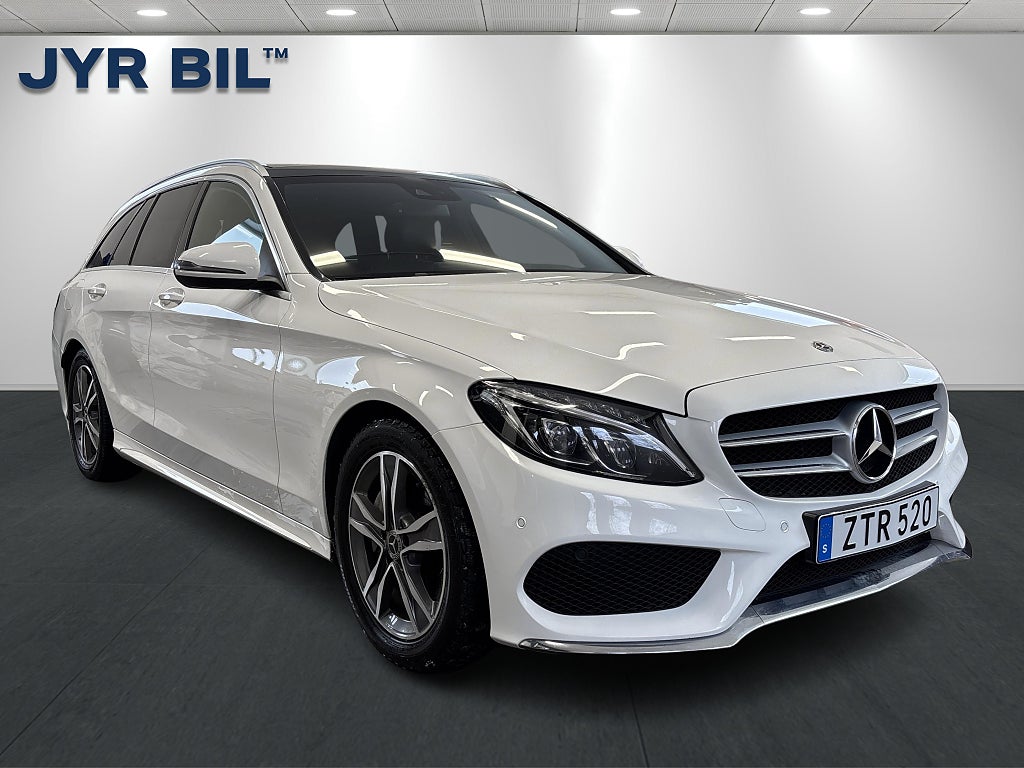 Mercedes-Benz C 220 T d 9G-Tronic AMG Drag / Värmare / Pano / Burmester