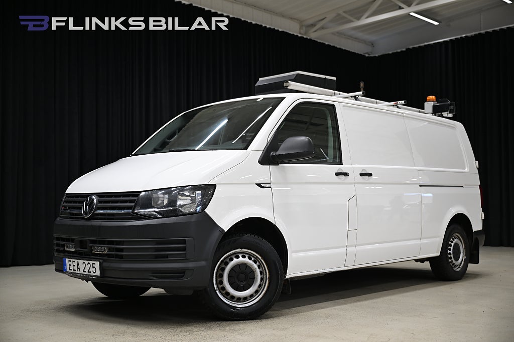 Volkswagen Transporter 4Motion 150HK L2|Servicebil|Dubbeldörr|Inredd|SeUtr!