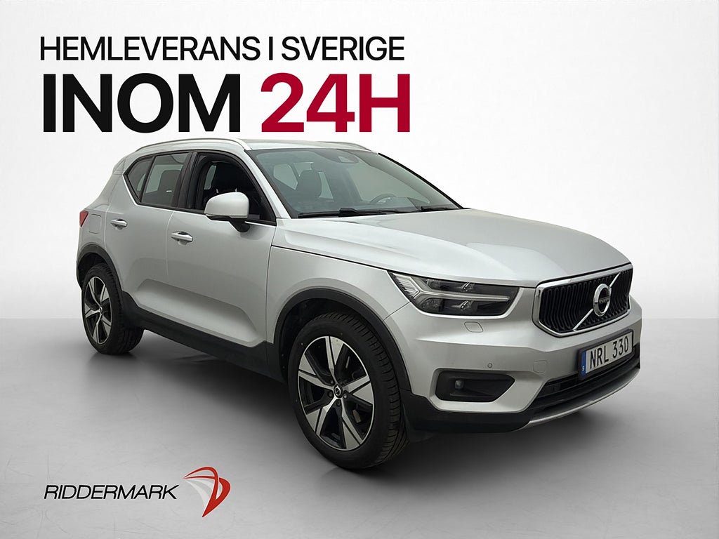 Volvo XC40 D4 AWD 190hk Momentum VOC Värm Kamera Skinn Drag