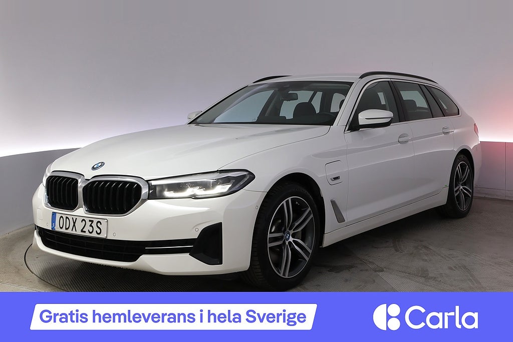 BMW 530e xDrive Touring Drag Farthållare Kamera Rattvärme