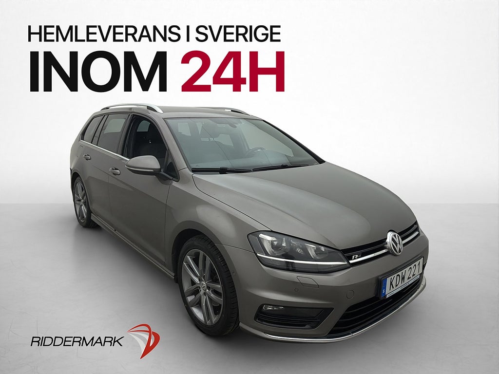Volkswagen Golf 1.4 TSI 150hk R-Line M&K Värmare Kamera Drag