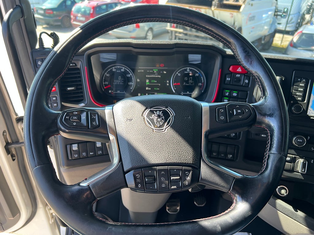 Scania S730 V8 6x2 Dragbil, Hydraulik, Klädd inredning